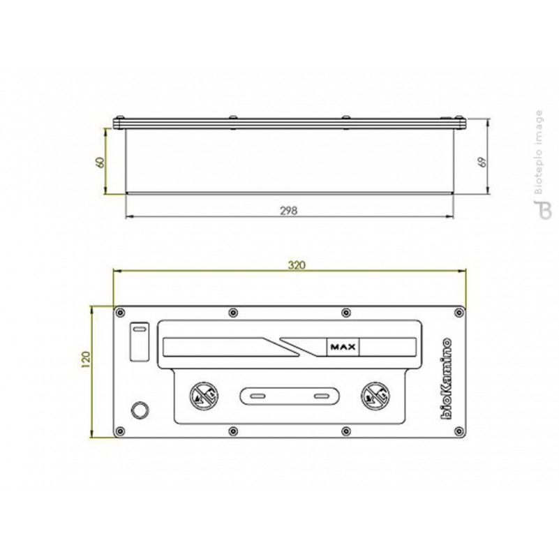 bioKamino (Италия) - Топливный блок SLIM 300R